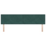vidaXL Tăblie cap cu lumini cu bandă LED Ajustabil Verde 90 cm Catifea vidaXL Tăblie cap cu lumini cu bandă LED Ajustabil Verde 90 cm Catifea