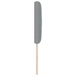 Tablă LED vidaXL cu Design Blocuri de Diamant Gri Deschis 80 cm Țesătură