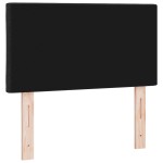 Tăblie LED vidaXL Design cu blocuri de diamante Negru 80 cm țesătură Tăblie LED vidaXL Design cu blocuri de diamante Negru 80 cm țesătură