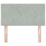 vidaXL Tapet LED cu design de blocuri diamond, gri deschis, 80 cm vidaXL Tapet LED cu design de blocuri diamond, gri deschis, 80 cm