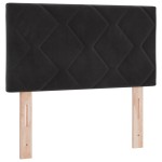vidaXL Cap de Pat LED design blocuri de diamant negru 80 cm vidaXL Cap de Pat LED design blocuri de diamant negru 80 cm