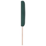 vidaXL Tăblie LED cu lumini cu bandă LED Verde închis 80 cm Catifea