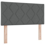 Tăblie LED vidaXL Design blocuri în formă de diamant gri închis 100 cm țesătură Tăblie LED vidaXL Design blocuri în formă de diamant gri închis 100 cm țesătură