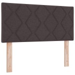 Tăblie LED vidaXL Design blocuri de diamant Maro închis 100 cm Țesătură Tăblie LED vidaXL Design blocuri de diamant Maro închis 100 cm Țesătură
