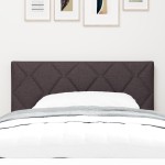 Tăblie LED vidaXL Design blocuri de diamant Maro închis 100 cm Țesătură Tăblie LED vidaXL Design blocuri de diamant Maro închis 100 cm Țesătură