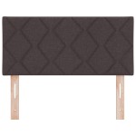 Tăblie LED vidaXL Design blocuri de diamant Maro închis 100 cm Țesătură Tăblie LED vidaXL Design blocuri de diamant Maro închis 100 cm Țesătură