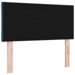 Cap headboard LED albastru cu design de blocuri de diamant, 100 cm din material textil Cap headboard LED albastru cu design de blocuri de diamant, 100 cm din material textil