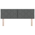 Tăblie LED vidaXL Design cu blocuri de diamant Gri închis 144 cm Țesătură Tăblie LED vidaXL Design cu blocuri de diamant Gri închis 144 cm Țesătură