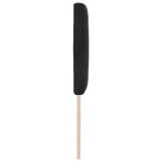 vidaXL Tăblie LED cu lumini cu bandă LED Manual Negru 160 cm Catifea