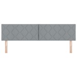 Tablia LED vidaXL cu Model Blocuri Cubice Gri deschis 180 cm Țesătură Tablia LED vidaXL cu Model Blocuri Cubice Gri deschis 180 cm Țesătură