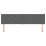 vidaXL Cap de Pat LED Design Blocuri în Diamant Gri Întunecat 180 cm Țesătură vidaXL Cap de Pat LED Design Blocuri în Diamant Gri Întunecat 180 cm Țesătură