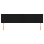 Cap de pat LED vidaXL Design cu blocuri de diamant Negru 180 cm Țesătură Cap de pat LED vidaXL Design cu blocuri de diamant Negru 180 cm Țesătură