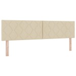 Cap de Pat LED vidaXL Design Geometric Crem 180 cm Țesătură Cap de Pat LED vidaXL Design Geometric Crem 180 cm Țesătură