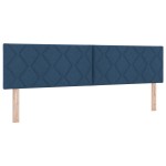 Tăblie LED vidaXL Design cu Blocuri Diamantate Albastru 180 cm Țesătură Tăblie LED vidaXL Design cu Blocuri Diamantate Albastru 180 cm Țesătură