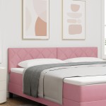 vidaXL Cap de pat LED cu design de blocuri diamantate, roz, de 180 cm vidaXL Cap de pat LED cu design de blocuri diamantate, roz, de 180 cm