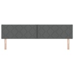 Cap de pat LED vidaXL Design în blocuri de diamant Gri închis 200 cm Tapițerie Cap de pat LED vidaXL Design în blocuri de diamant Gri închis 200 cm Tapițerie