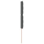 vidaXL Cap de pat LED Design Linii Gri închis 100 cm Țesătură vidaXL Cap de pat LED Design Linii Gri închis 100 cm Țesătură