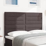 vidaXL Capitonnaj LED Design Linii Maro închis 72 cm Țesătură