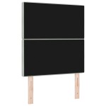 vidaXL Tête de lit LED gri deschis, 80 cm, din velur vidaXL Tête de lit LED gri deschis, 80 cm, din velur