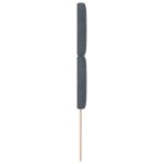 vidaXL Tăblie LED cu lumini cu bandă LED Gri închis 100 cm Catifea