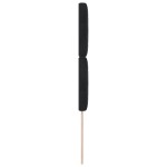 vidaXL Cap de pat LED negru de 100 cm din catifea vidaXL Cap de pat LED negru de 100 cm din catifea