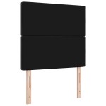 vidaXL Cap de pat LED negru de 100 cm din catifea vidaXL Cap de pat LED negru de 100 cm din catifea