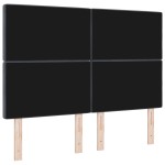vidaXL Tăblie LED cu lumini cu bandă LED Gri închis 80 cm Catifea