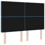 vidaXL Tăblie LED cu lumini cu bandă LED Albastru închis 80 cm Catifea vidaXL Tăblie LED cu lumini cu bandă LED Albastru închis 80 cm Catifea