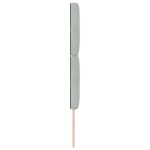 vidaXL Tăblie LED cu lumini cu bandă LED Gri deschis 90 cm Catifea