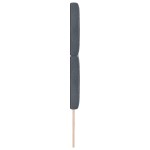 vidaXL Tăblie LED cu lumini cu bandă LED Gri închis 90 cm Catifea