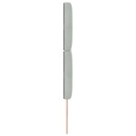 vidaXL Tăblie LED cu lumini cu bandă LED Gri deschis 100 cm Catifea