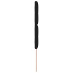 vidaXL Capăt de pat LED negru, 80 cm, din țesătură vidaXL Capăt de pat LED negru, 80 cm, din țesătură