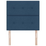 vidaXL Cap de pat LED albastru 80 cm, țesătură vidaXL Cap de pat LED albastru 80 cm, țesătură