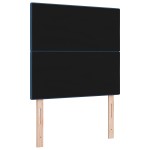 vidaXL Cap de pat LED albastru 80 cm, țesătură vidaXL Cap de pat LED albastru 80 cm, țesătură