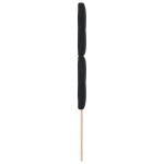 Tăblie LED vidaXL Neagră 80 cm Catifea