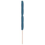 vidaXL Tapițerie LED Albastru Întunecat 80 cm Catifea vidaXL Tapițerie LED Albastru Întunecat 80 cm Catifea