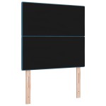 vidaXL Tapițerie LED Albastru Întunecat 80 cm Catifea vidaXL Tapițerie LED Albastru Întunecat 80 cm Catifea