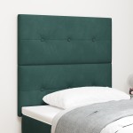 vidaXL Tête de lit LED Verde Închis 100 cm Catifea vidaXL Tête de lit LED Verde Închis 100 cm Catifea