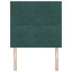 vidaXL Tête de lit LED Verde Închis 100 cm Catifea vidaXL Tête de lit LED Verde Închis 100 cm Catifea