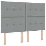 vidaXL Cap de pat LED gri deschis de 80 cm, din țesătură, de la vidaXL Cap de pat LED gri deschis de 80 cm, din țesătură, de la