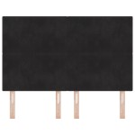 vidaXL Branșă LED Negru 80 cm Catifea