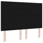 vidaXL Branșă LED Negru 80 cm Catifea