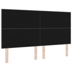 vidaXL Cap pentru pat LED Gri închis de 90 cm, din țesătură vidaXL Cap pentru pat LED Gri închis de 90 cm, din țesătură