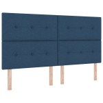 vidaXL Cap de pat LED albastru de 90 cm, din țesătură vidaXL Cap de pat LED albastru de 90 cm, din țesătură