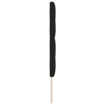 vidaXL Tăblie cu LED cu lumini cu bandă LED Negru 200 cm țesătură vidaXL Tăblie cu LED cu lumini cu bandă LED Negru 200 cm țesătură