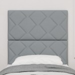 Cap de pat LED vidaXL cu design de blocuri în formă de diamant gri deschis 80 cm țesătură Cap de pat LED vidaXL cu design de blocuri în formă de diamant gri deschis 80 cm țesătură