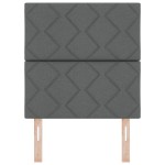 Tablă de Pat LED vidaXL Design Blocuri Diamant Gri Închis 80 cm Țesătură Tablă de Pat LED vidaXL Design Blocuri Diamant Gri Închis 80 cm Țesătură