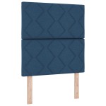 Cap de pat LED vidaXL cu blocuri diamantate Albastru 80 cm Țesătură Cap de pat LED vidaXL cu blocuri diamantate Albastru 80 cm Țesătură