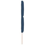 Cap de pat LED vidaXL cu blocuri diamantate Albastru 80 cm Țesătură Cap de pat LED vidaXL cu blocuri diamantate Albastru 80 cm Țesătură