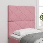 vidaXL Cap de pat LED design blocuri diamond roz 80 cm vidaXL Cap de pat LED design blocuri diamond roz 80 cm